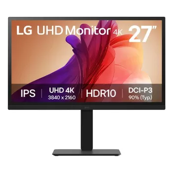LG 27BA45U-B computermonitor 68,6 cm (27 inch) 3840 x 2160 pixel 4K Ultra HD zwart
