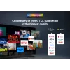 TCL V6C 65V6C tv 165,1 cm (65 inch) 4K Ultra HD smart tv Wi-Fi metallic 280 cd/m²