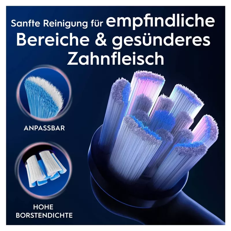 Oral-B 194631 tandenborstelkop 4 stuks zwart