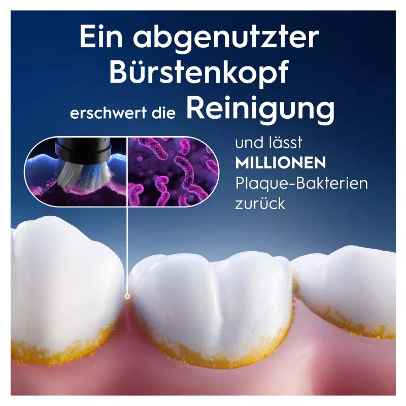 Oral-B 194631 tandenborstelkop 4 stuks zwart