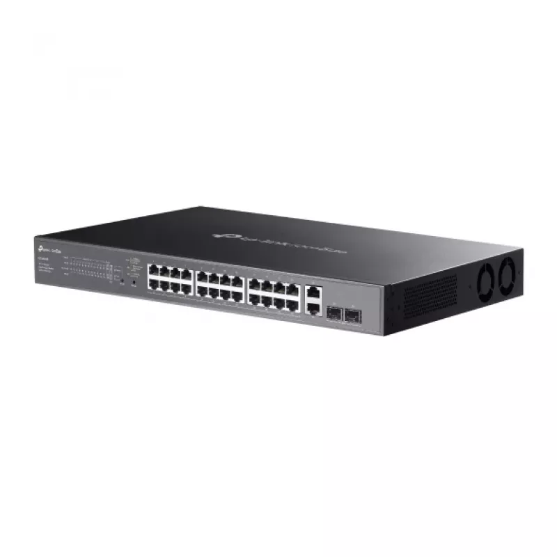 TP-Link Omada ES228GMP netwerkswitch managed L2 Gigabit Ethernet (10/100/1000) Power over Ethernet (PoE) zwart