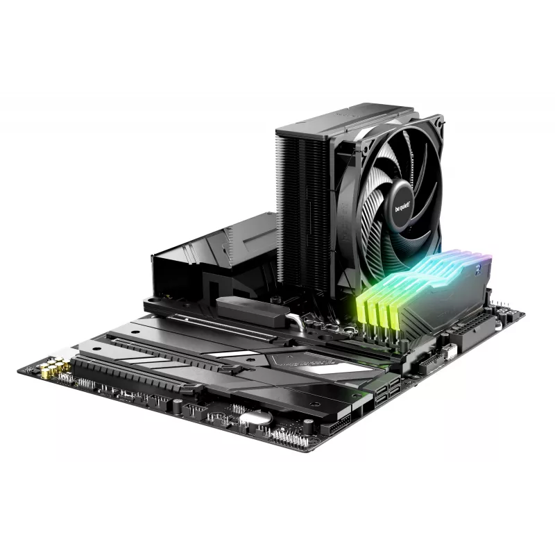 be quiet! Pure Rock 3 zwart processor-luchtkoeler 12 cm 1 stuks