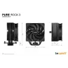 be quiet! Pure Rock 3 zwart processor-luchtkoeler 12 cm 1 stuks