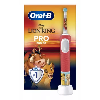 Oral-B Kids VITALITYPROLIONK elektrische tandenborstel kind roterend-oscillerende tandenborstel meerkleurig
