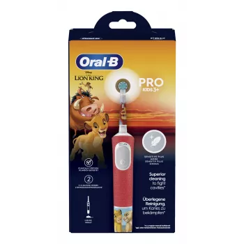 Oral-B Kids VITALITYPROLIONK elektrische tandenborstel kind roterend-oscillerende tandenborstel meerkleurig