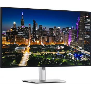 DELL UltraSharp U3225QE computermonitor 80 cm (31,5 inch) 3840 x 2160 pixel 4K Ultra HD LCD zwart, zilver