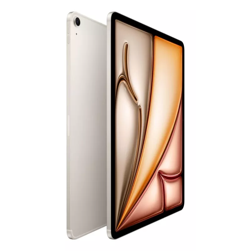 APPLE iPad Air (2025) - M3 - 13 inch - 7e generatie - Wi-Fi + Cellular - 128 GB - Starlight