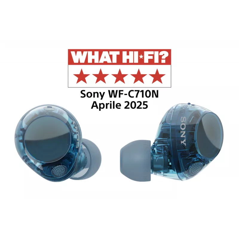 Sony WF-C710N (WFC710NL.CE7) True Wireless in-ear oordopjes, Bluetooth, ruisonderdrukking, Glass Blue