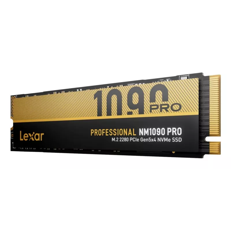LEXAR SSD - professioneel NM1090 PRO - 4TB - Pci-e Gen 5 x4 NVMe - M.2 2280