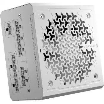 CORSAIR voeding - Rme SeriesT Rm750e - volledig modulair, geluidsarm ATX - wit