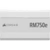 CORSAIR voeding - Rme SeriesT Rm750e - volledig modulair, geluidsarm ATX - wit