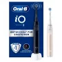 Elektrische tandenborstel Oral-B iO Series 2 Duo zwart roze oplaadbaar met intelligente druksensor