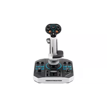 Thrustmaster Sol-R 1 zwart, wit USB flightstick analoog / digitaal PC