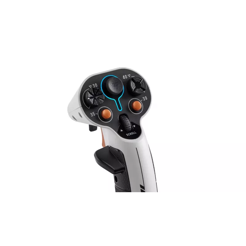 Thrustmaster Sol-R 1 zwart, wit USB flightstick analoog / digitaal PC