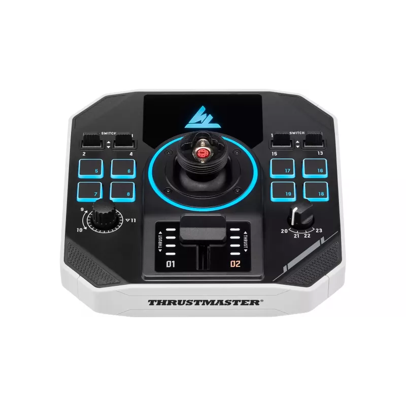 Thrustmaster Sol-R 1 zwart, wit USB flightstick analoog / digitaal PC