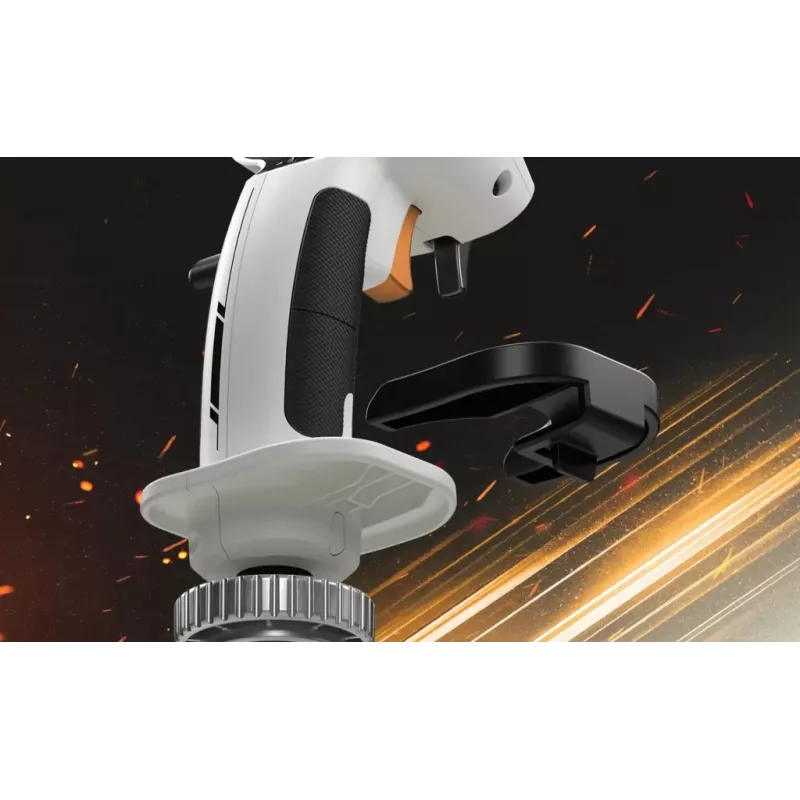 Thrustmaster Sol-R 1 zwart, wit USB flightstick analoog / digitaal PC