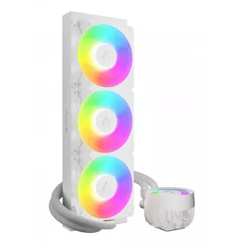 ARCTIC Liquid Freezer III Pro 360 A-RGB (wit) - Multi-compatibele All-in-One CPU-waterkoeler met A-RGB