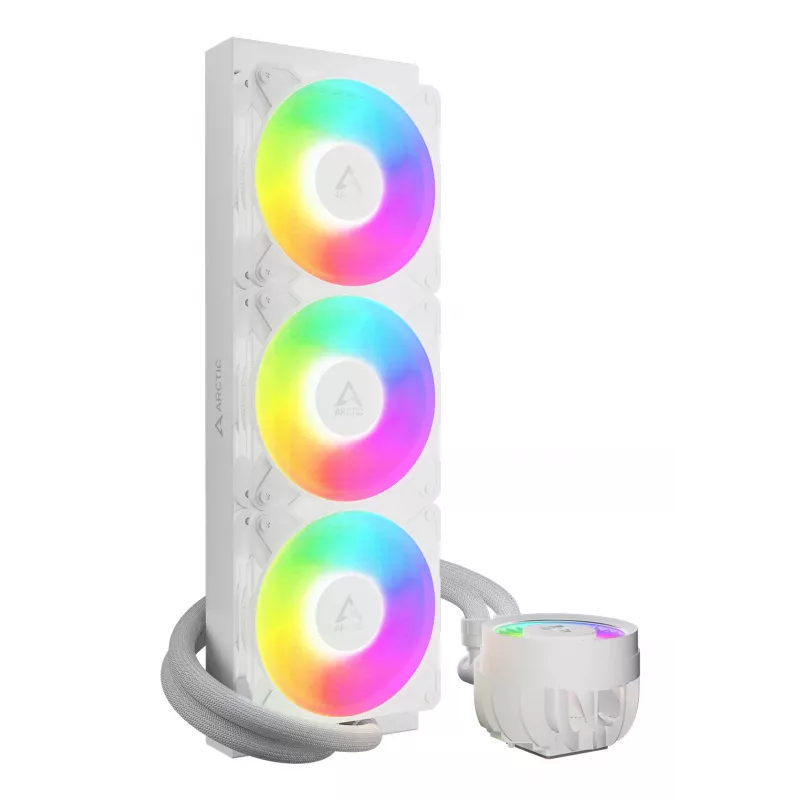 ARCTIC Liquid Freezer III Pro 360 A-RGB (wit) - Multi-compatibele All-in-One CPU-waterkoeler met A-RGB