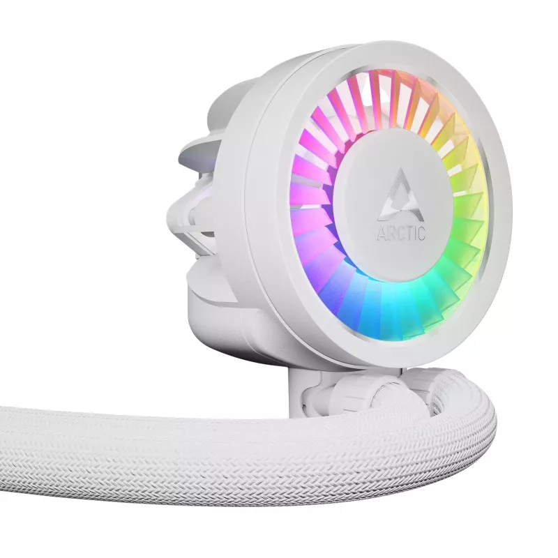 ARCTIC Liquid Freezer III Pro 360 A-RGB (wit) - Multi-compatibele All-in-One CPU-waterkoeler met A-RGB