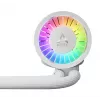 ARCTIC Liquid Freezer III Pro 360 A-RGB (wit) - Multi-compatibele All-in-One CPU-waterkoeler met A-RGB