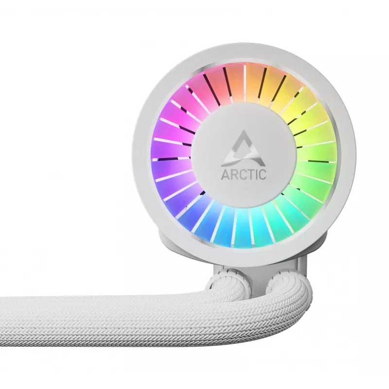 ARCTIC Liquid Freezer III Pro 360 A-RGB (wit) - Multi-compatibele All-in-One CPU-waterkoeler met A-RGB
