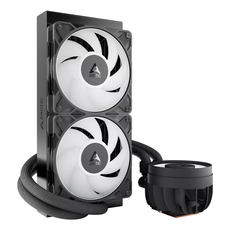 ARCTIC Liquid Freezer III Pro 240 A-RGB - Multi-compatibele All-in-One CPU-waterkoeler met A-RGB zwart
