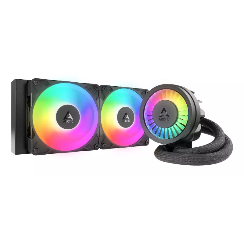 ARCTIC Liquid Freezer III Pro 240 A-RGB - Multi-compatibele All-in-One CPU-waterkoeler met A-RGB zwart