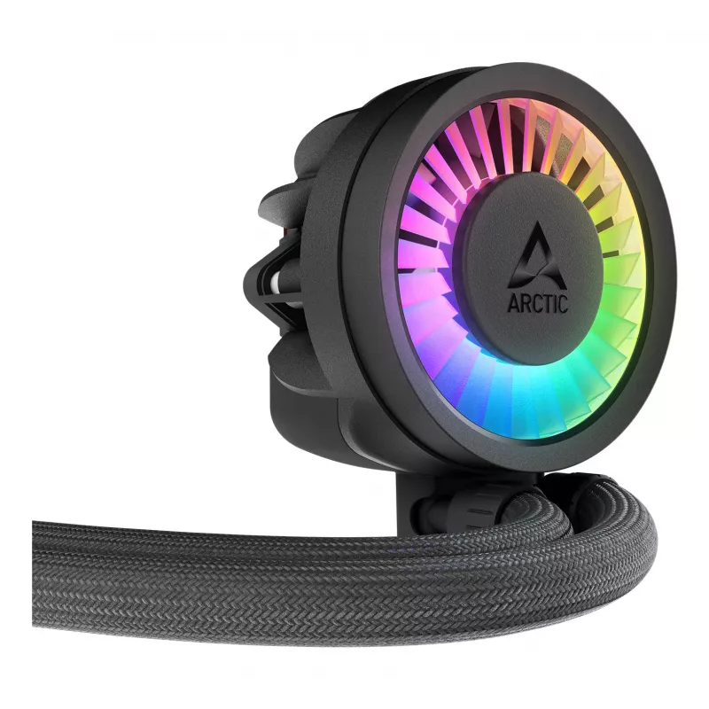 ARCTIC Liquid Freezer III Pro 240 A-RGB - Multi-compatibele All-in-One CPU-waterkoeler met A-RGB zwart