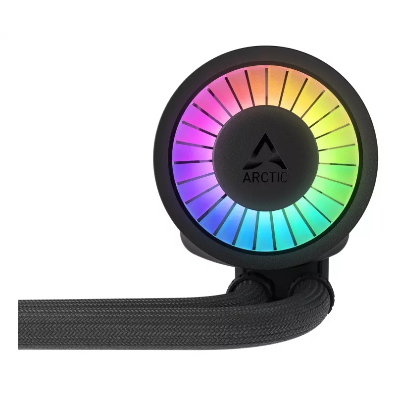 ARCTIC Liquid Freezer III Pro 240 A-RGB - Multi-compatibele All-in-One CPU-waterkoeler met A-RGB zwart