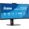 iiyama ProLite XCB3497WQSNPH-B1 computermonitor 86,4 cm (34 inch) 3440 x 1440 pixel UltraWide Quad HD LED zwart