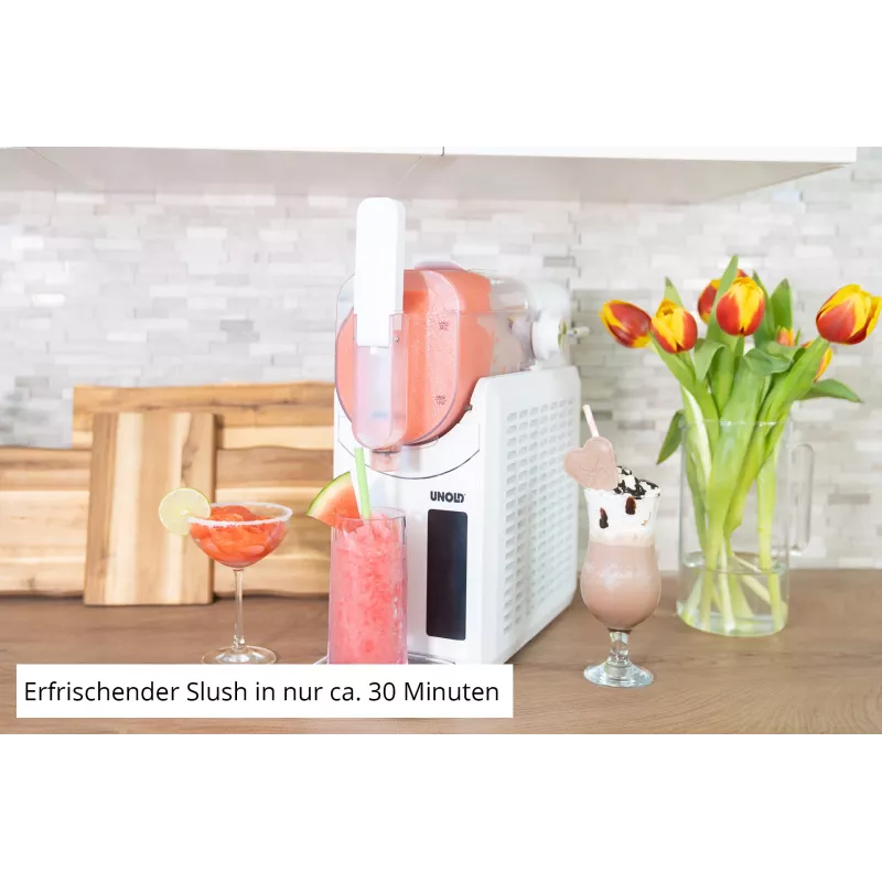 Unold Slush-ijsmachine Susi 48940 compressor-ijsmachine 2 L 220 W wit
