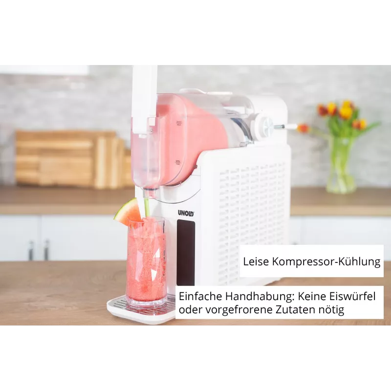 Unold Slush-ijsmachine Susi 48940 compressor-ijsmachine 2 L 220 W wit