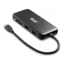 CLUB3D 8-1 draagbare dock USB Type-C® 10Gbps naar HDMI™ en DisplayPort™ 8K30Hz PD max. 100Watt