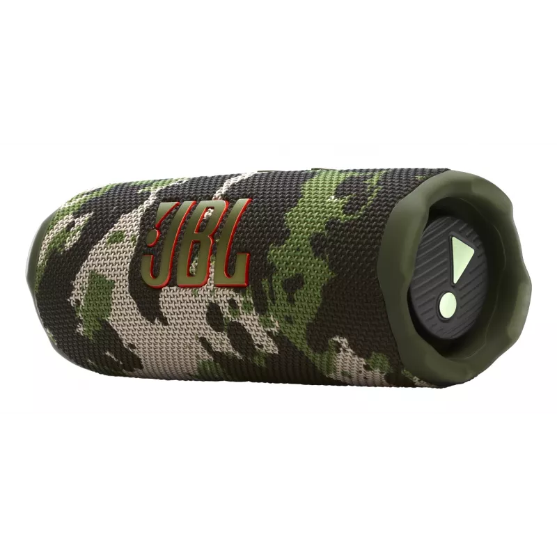 JBL Flip 7 (JBLFLIP7SQUAD) draagbare Bluetooth-speaker, Bluetooth 5.4, IP68, 4800 mAh, Squad kaki camouflage