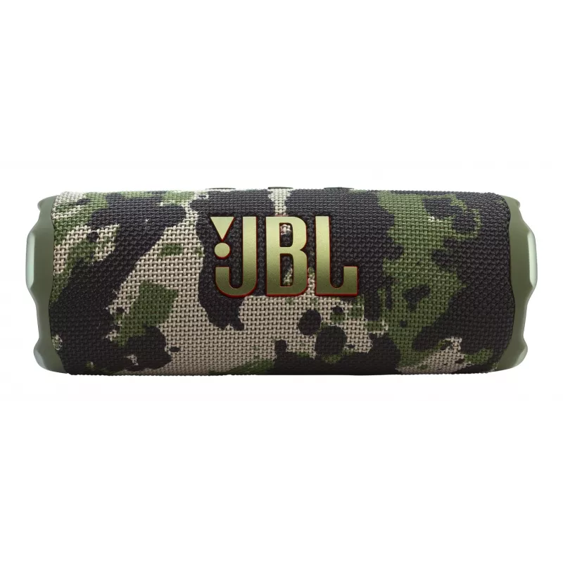 JBL Flip 7 (JBLFLIP7SQUAD) draagbare Bluetooth-speaker, Bluetooth 5.4, IP68, 4800 mAh, Squad kaki camouflage