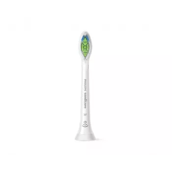 Opzetborstels Philips HX6064/87 Optimal White — 4 stuks, wit, medium borstelharen