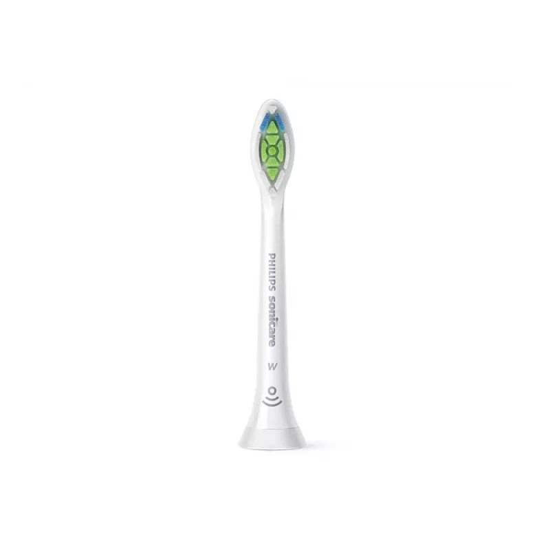 Opzetborstels Philips HX6064/87 Optimal White — 4 stuks, wit, medium borstelharen