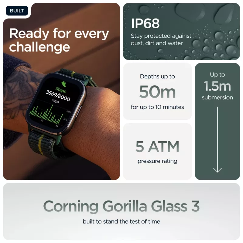 Motorola Solutions Watch Fit groen (PG38C07182)