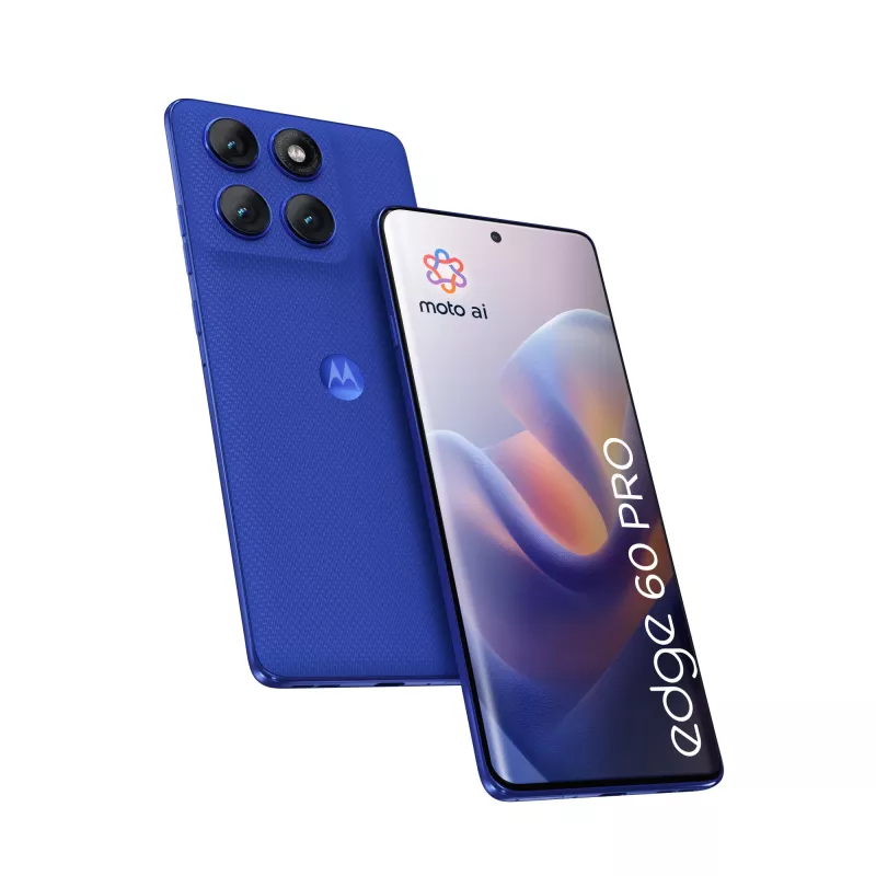 Motorola edge 60 pro 16,9 cm (6,67 inch) Dual SIM Android 15 5G USB Type-C 12 GB 512 GB 6000 mAh blauw