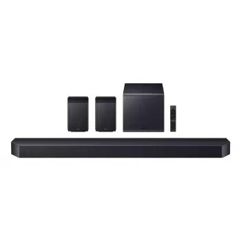 Soundbar Samsung HW-Q990F 11.1.4 kanalen, 756 W, zwart, draadloze subwoofer, HDMI, Wi‑Fi