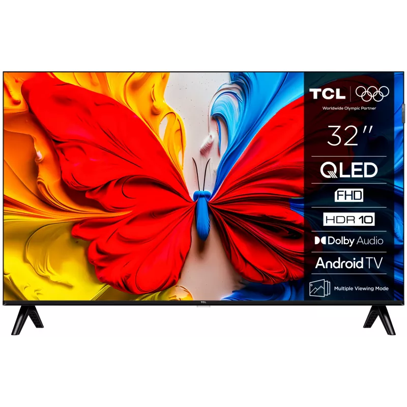 TCL 32S5K tv 81,3 cm (32 inch) Full HD Smart TV Wi-Fi zwart