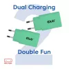 USB-C oplader 2-pack 30W by club 3d — dubbele 30W USB-C voedingen