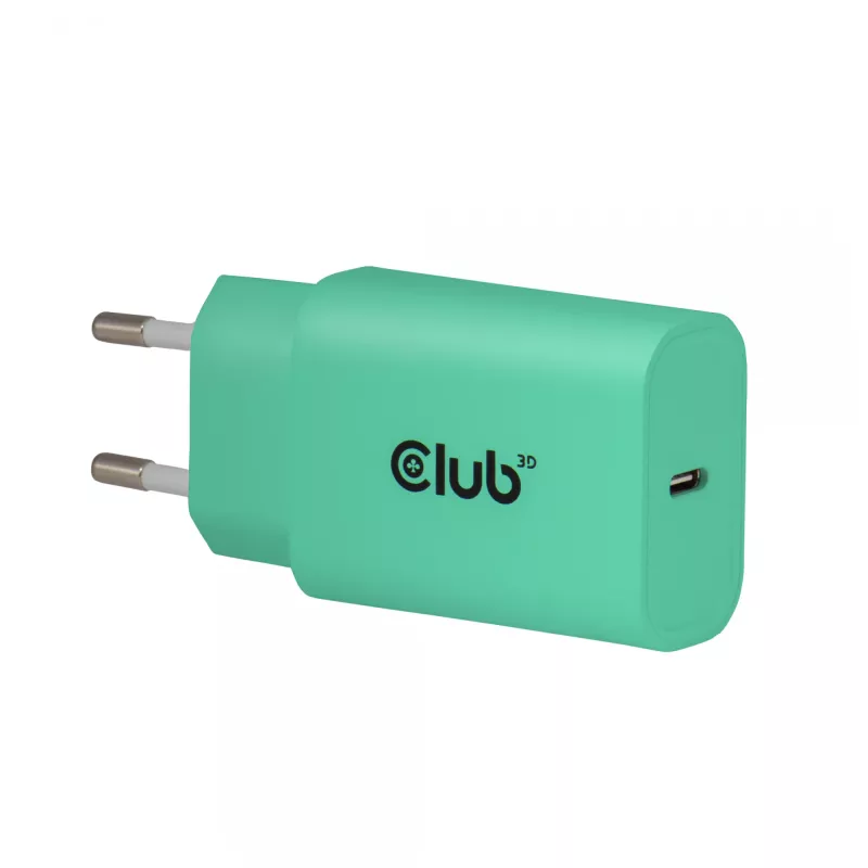 USB-C oplader 2-pack 30W by club 3d — dubbele 30W USB-C voedingen