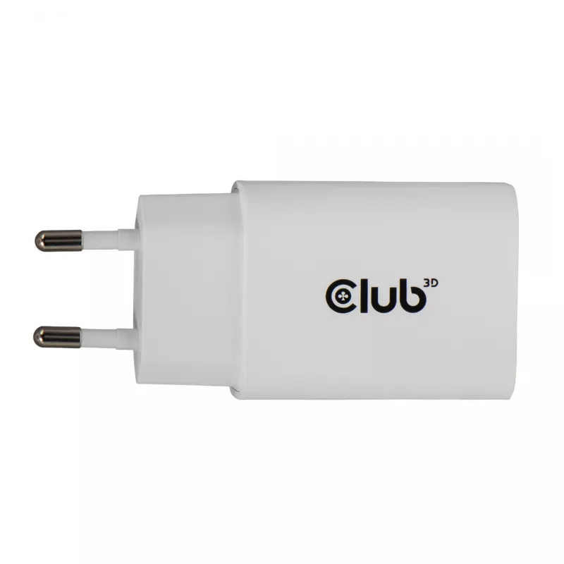 USB‑C oplader 2-pack CLUB3D CAC-3020, 30 W totaal, wit