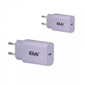 Voeding club 3d USB-C oplader 30W 2-pack compact voor telefoons en tablets
