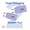 Voeding club 3d USB-C oplader 30W 2-pack compact voor telefoons en tablets