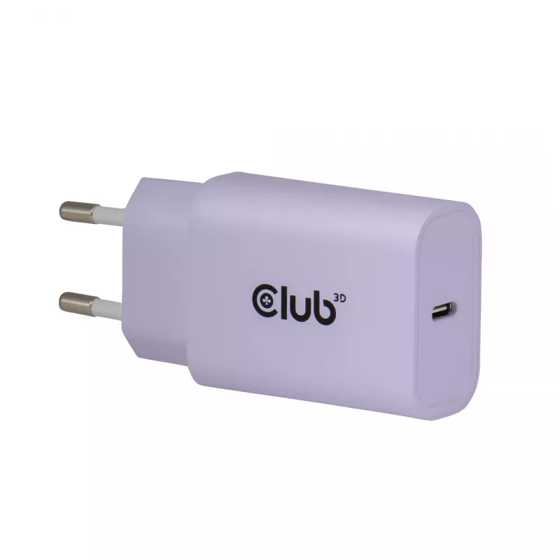 Voeding club 3d USB-C oplader 30W 2-pack compact voor telefoons en tablets