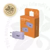Voeding club 3d USB-C oplader 30W 2-pack compact voor telefoons en tablets