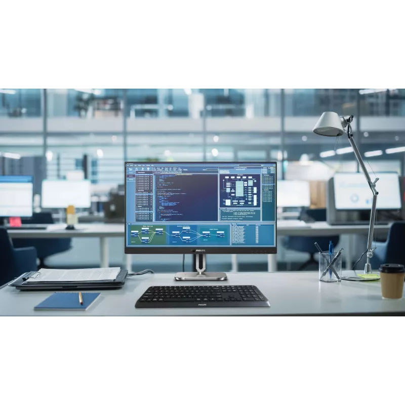 Philips 4000 serie 27B2N4500/00 computermonitor 68,6 cm (27 inch) 2560 x 1440 pixel Quad HD LCD grijs