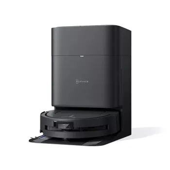 Robotstofzuiger Ecovacs Deebot T80 Omni – zakloos 3 L stof, 0,11 L water, 6400 mAh, 297 min looptijd, zwart